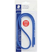 Staedtler Flexible Curve with Inch and Metric Scale Markings